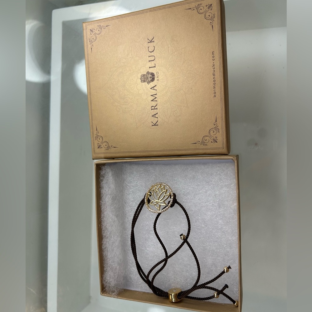 Karma & Luck Lotus Bracelet
